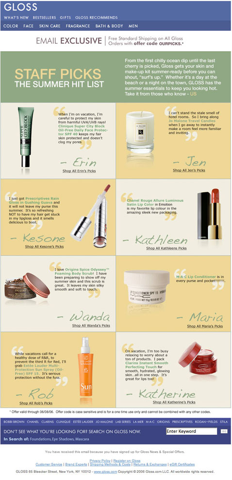 Gloss.com, image 1